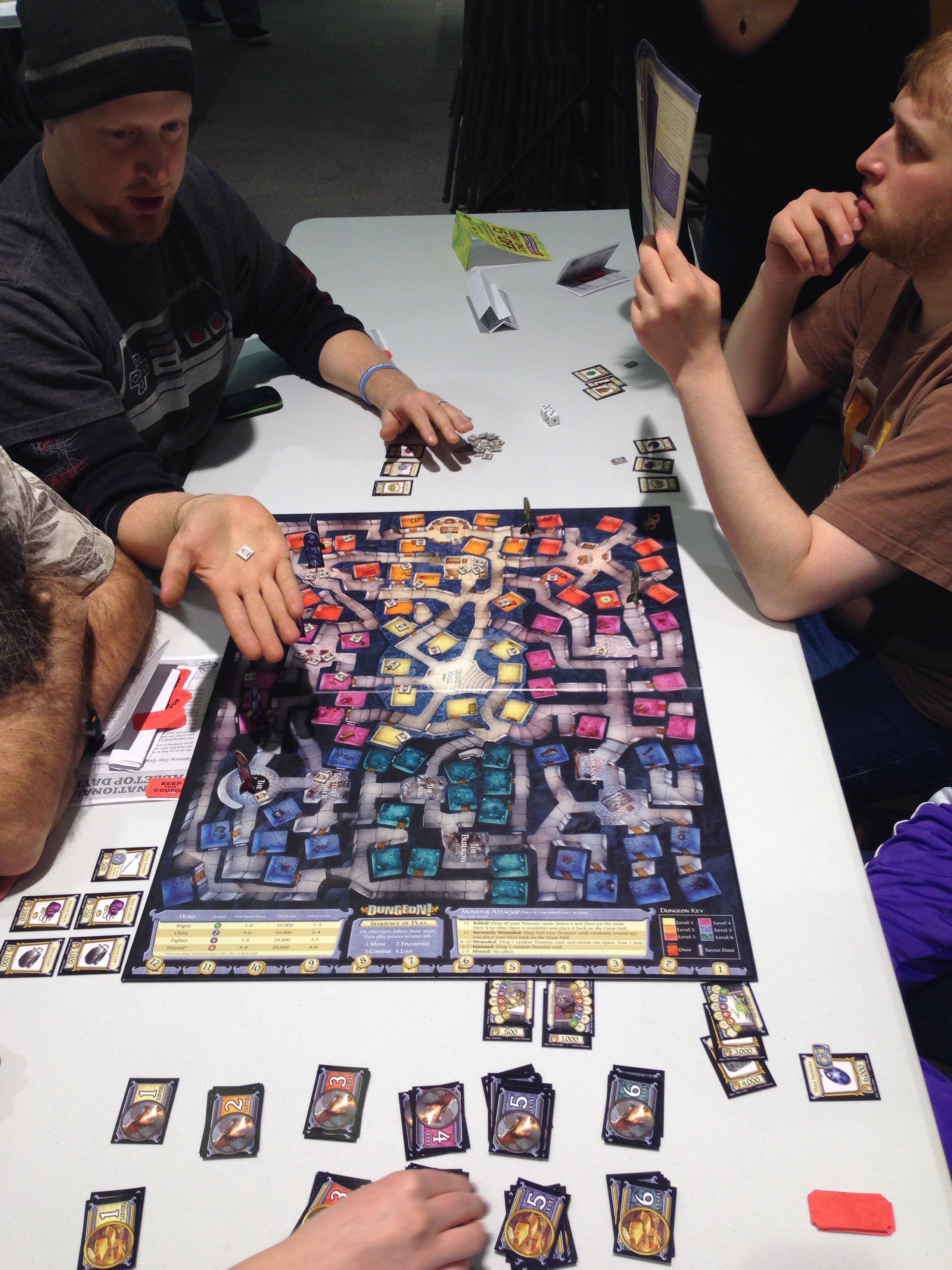 The last game of the day was probably the oldest game of the day, albeit a new edition