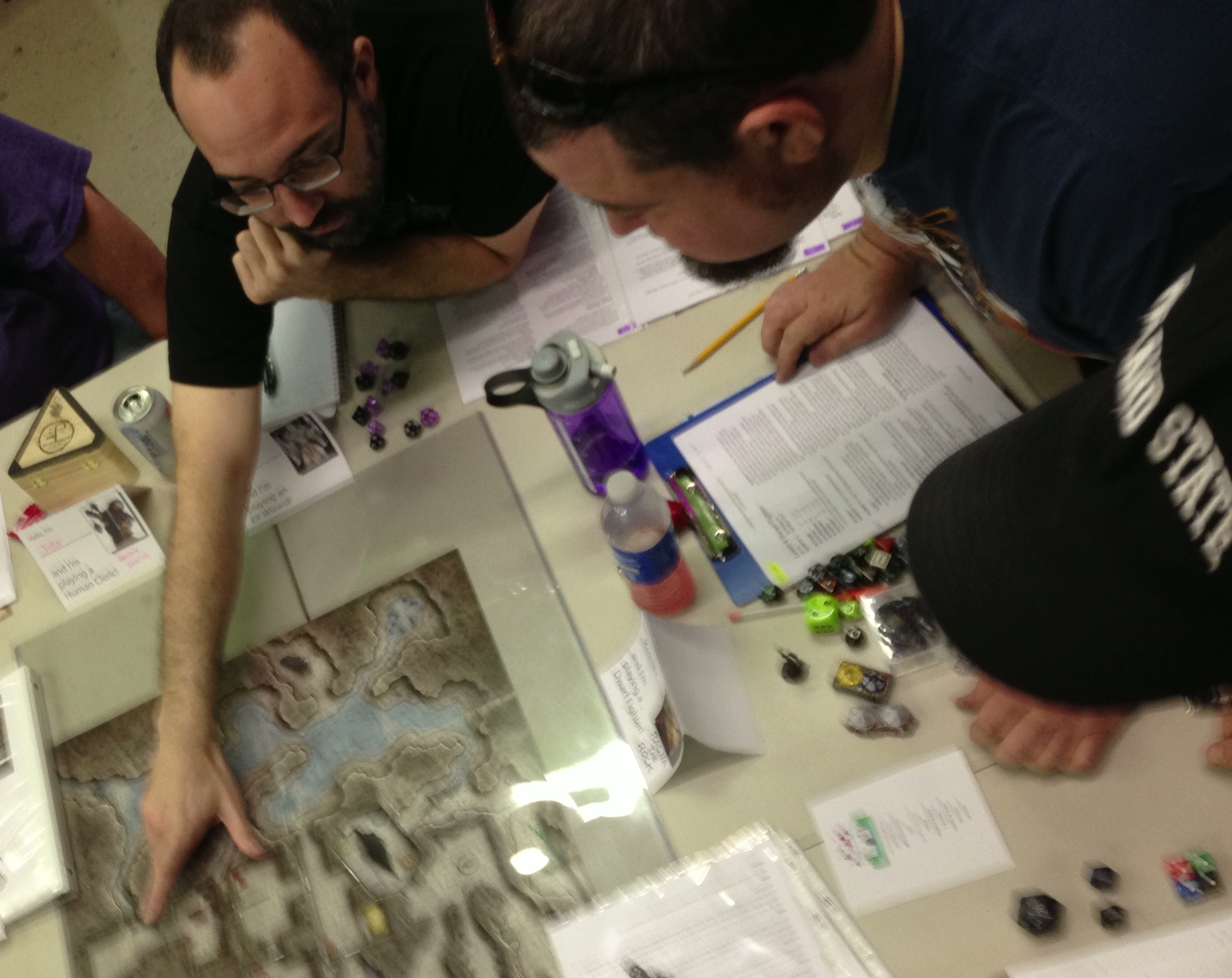 Players in the Vault of the Dracolich game